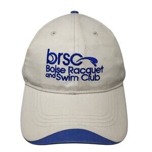 Brsc Boise Racquet And Swim Club Baseball Cap Beige One Size Adjustable Hit Wear